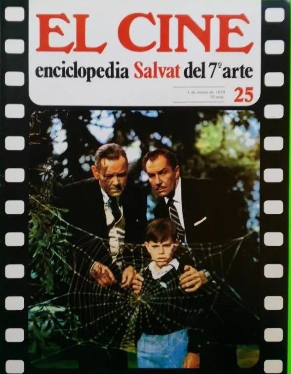 CINE | EL (Enciclopedia Salvat Del 7 Arte) magazine side cover Issue 25 7 March 1979