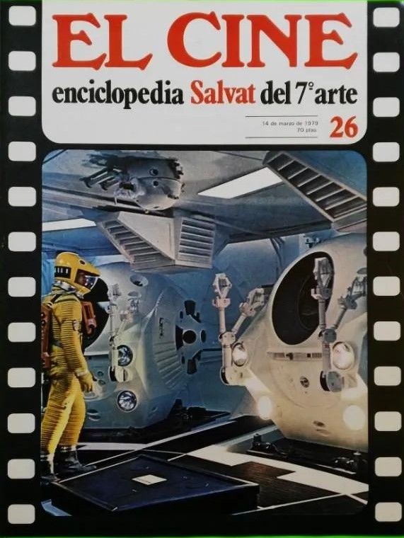 CINE | EL (Enciclopedia Salvat Del 7 Arte) magazine side cover Issue 26 14 March 1979