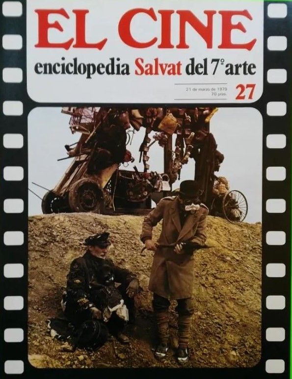 CINE | EL (Enciclopedia Salvat Del 7 Arte) magazine side cover Issue 27 21 March 1979