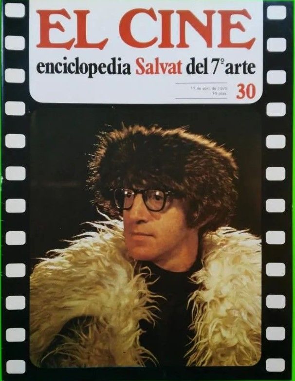 CINE | EL (Enciclopedia Salvat Del 7 Arte) magazine side cover Issue 30 11 April 1979