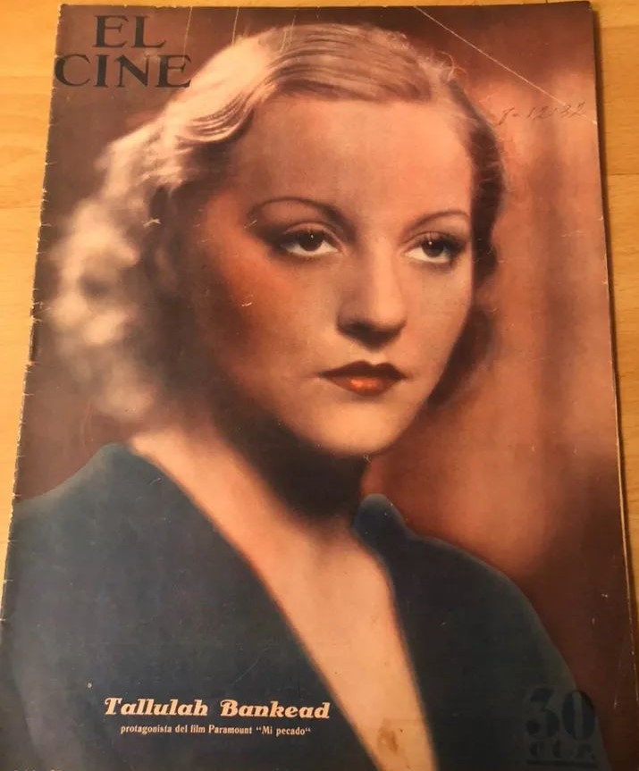CINE | EL magazine side cover Issue 49 8 December 1932