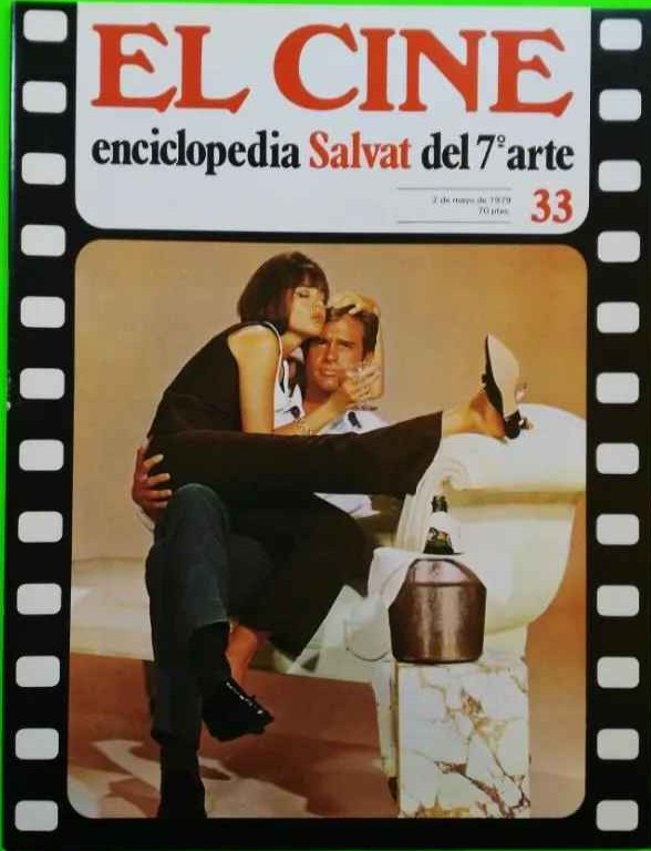 CINE | EL (Enciclopedia Salvat Del 7 Arte) magazine side cover Issue 33 2 May 1979