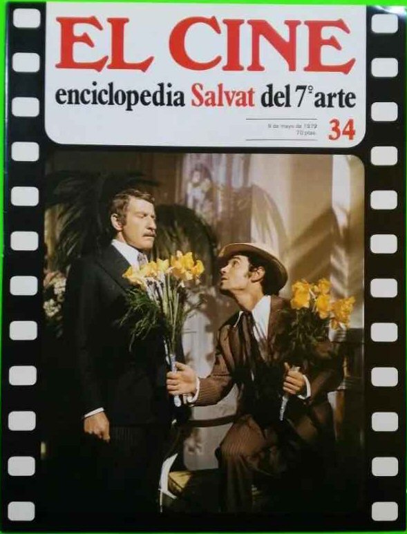 CINE | EL (Enciclopedia Salvat Del 7 Arte) magazine side cover Issue 34 9 May 1979