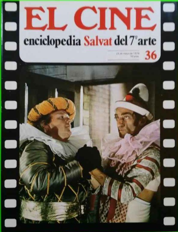 CINE | EL (Enciclopedia Salvat Del 7 Arte) magazine side cover Issue 36 23 May 1979
