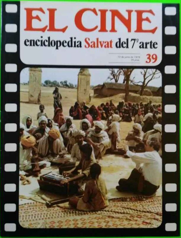 CINE | EL (Enciclopedia Salvat Del 7 Arte) magazine side cover Issue 39 13 June 1979