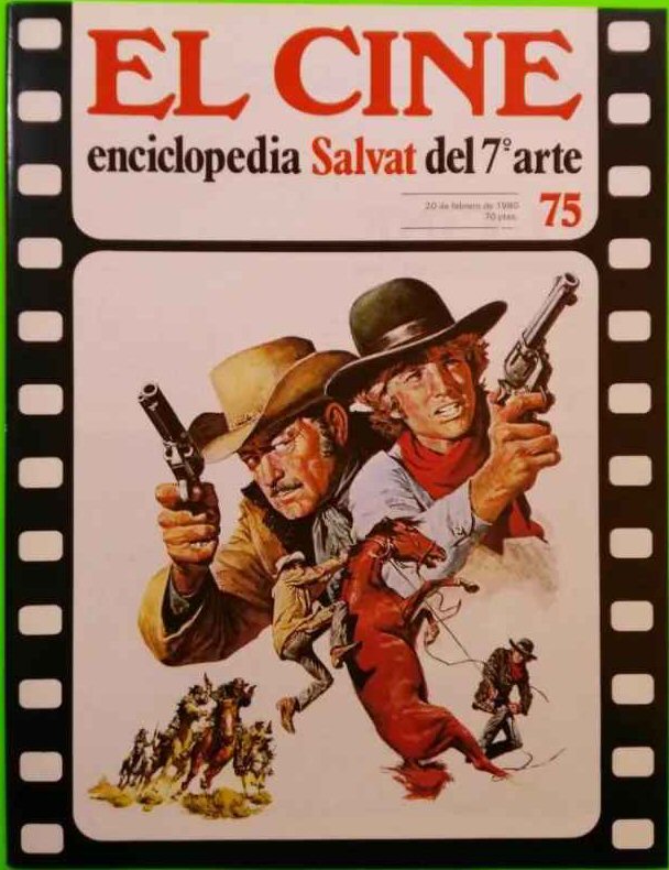 CINE | EL (Enciclopedia Salvat Del 7 Arte) magazine side cover Issue 75 20 February 1980