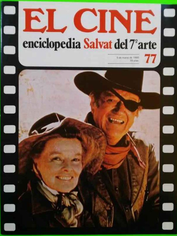 CINE | EL (Enciclopedia Salvat Del 7 Arte) magazine side cover Issue 77 5 March 1980