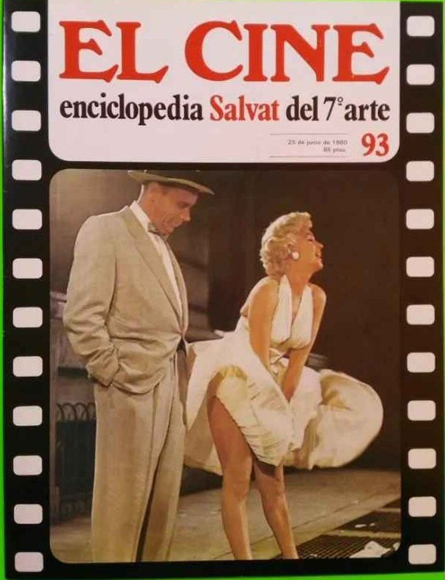 CINE | EL (Enciclopedia Salvat Del 7 Arte) magazine side cover Issue 93 25 June 1980
