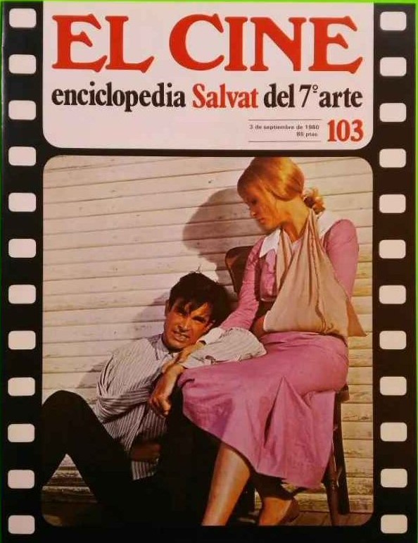 CINE | EL (Enciclopedia Salvat Del 7 Arte) magazine side cover Issue 103   1980