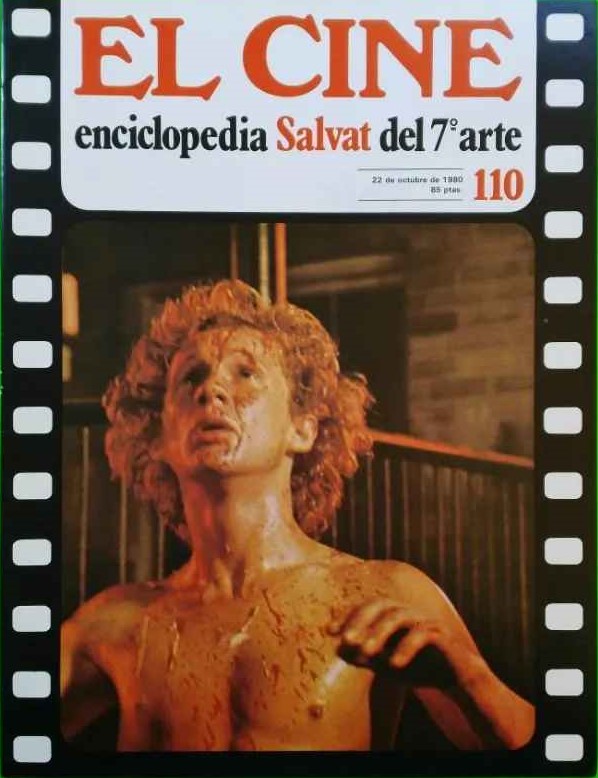 CINE | EL (Enciclopedia Salvat Del 7 Arte) magazine side cover Issue 110   1980