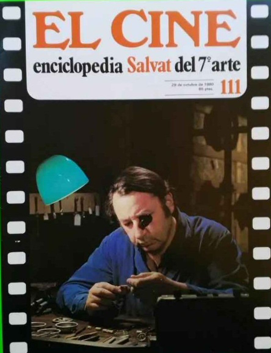CINE | EL (Enciclopedia Salvat Del 7 Arte) magazine side cover Issue 111   1980