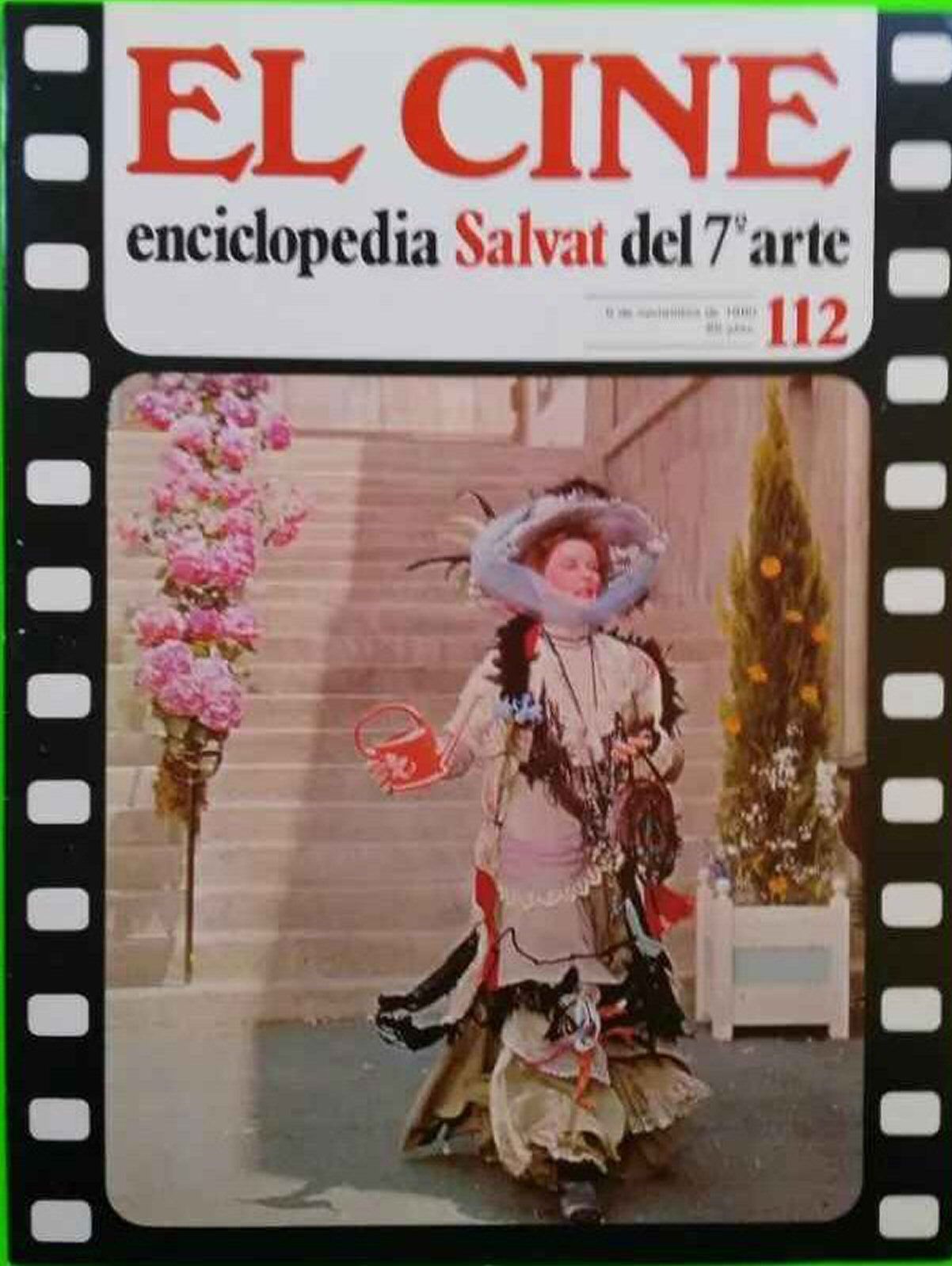 CINE | EL (Enciclopedia Salvat Del 7 Arte) magazine side cover Issue 112   1980