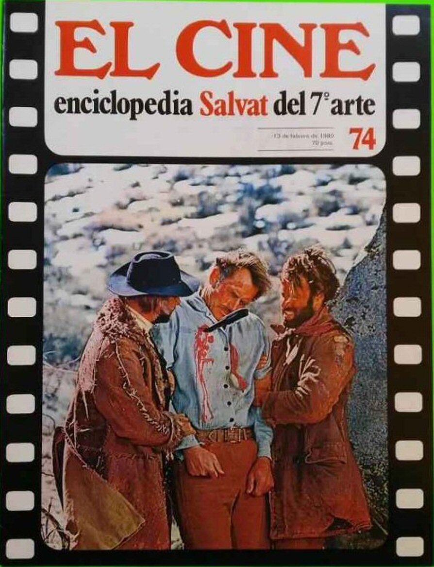 CINE | EL (Enciclopedia Salvat Del 7 Arte) magazine side cover Issue 74   1980