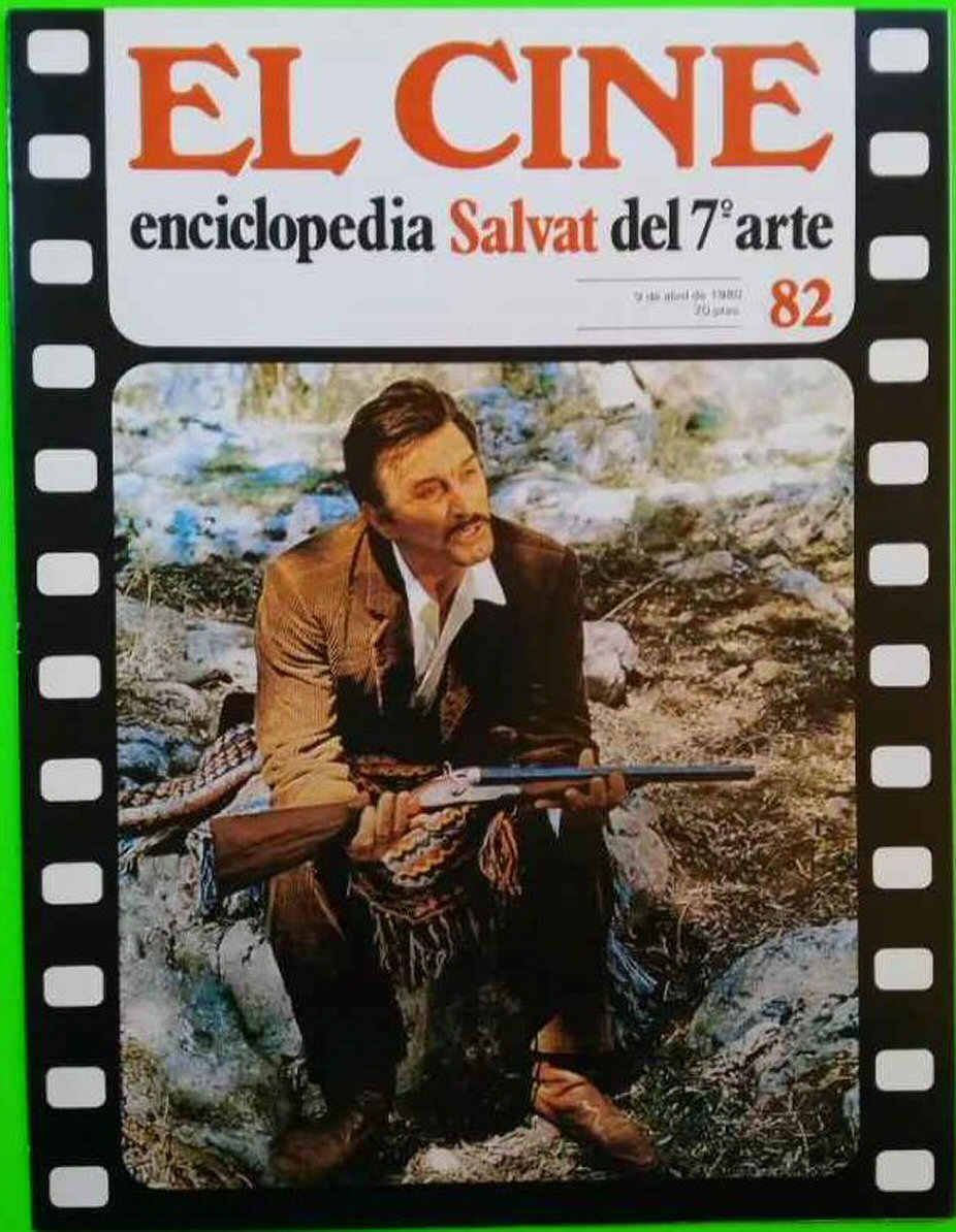 CINE | EL (Enciclopedia Salvat Del 7 Arte) magazine side cover Issue 82   1980