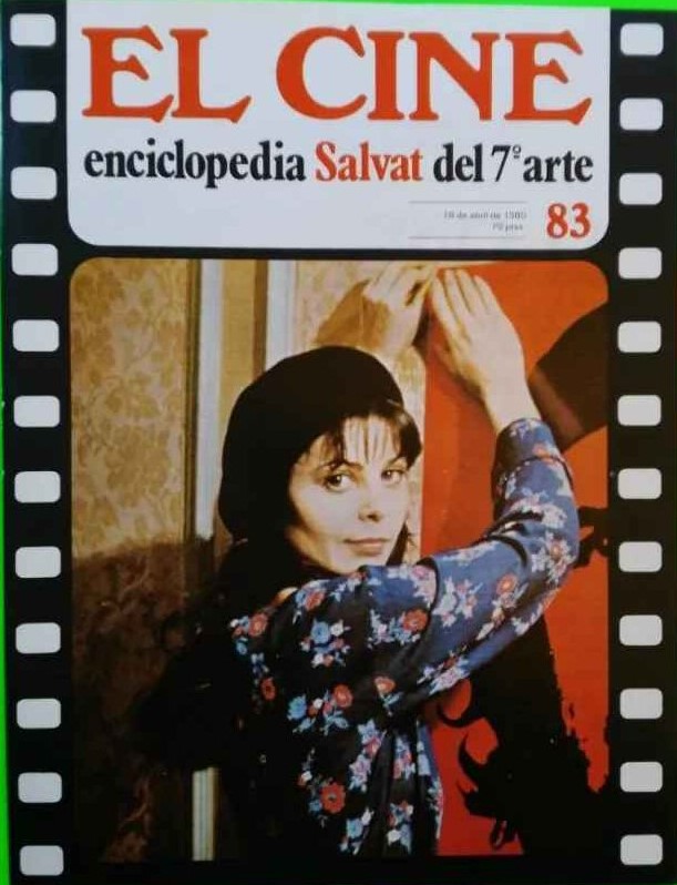 CINE | EL (Enciclopedia Salvat Del 7 Arte) magazine side cover Issue 83   1980