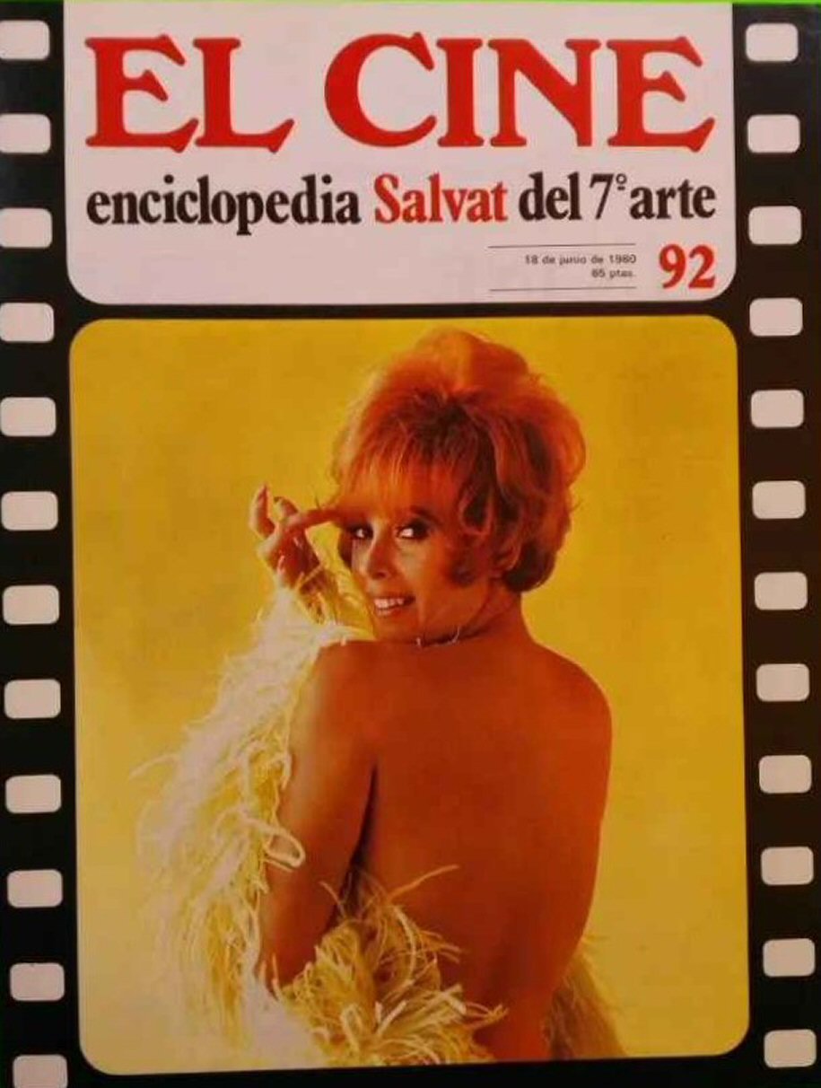 CINE | EL (Enciclopedia Salvat Del 7 Arte) magazine side cover Issue 92   1980