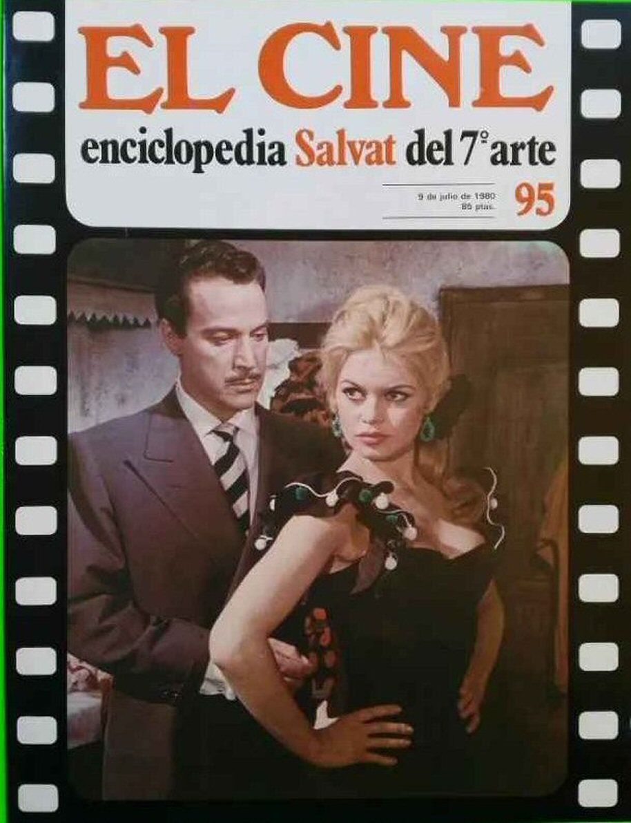 CINE | EL (Enciclopedia Salvat Del 7 Arte) magazine side cover Issue 95   1980