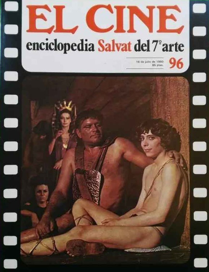 CINE | EL (Enciclopedia Salvat Del 7 Arte) magazine side cover Issue 96   1980