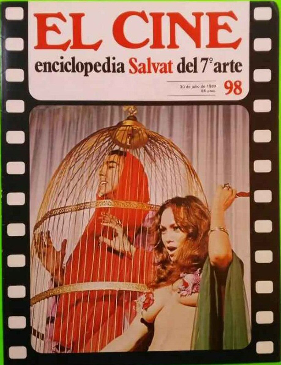 CINE | EL (Enciclopedia Salvat Del 7 Arte) magazine side cover Issue 98   1980