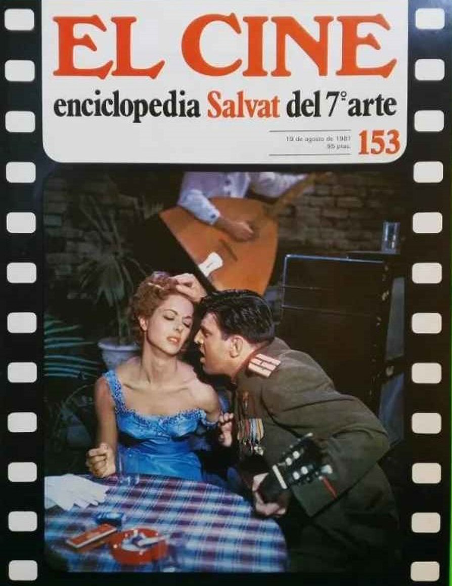 CINE | EL (Enciclopedia Salvat Del 7 Arte) magazine side cover Issue 153  August 1981