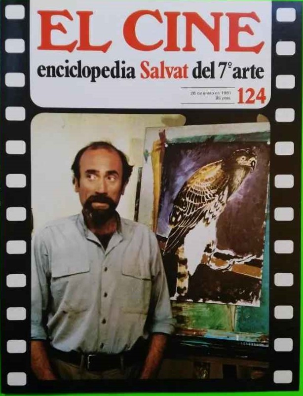 CINE | EL (Enciclopedia Salvat Del 7 Arte) magazine side cover Issue 124   1981