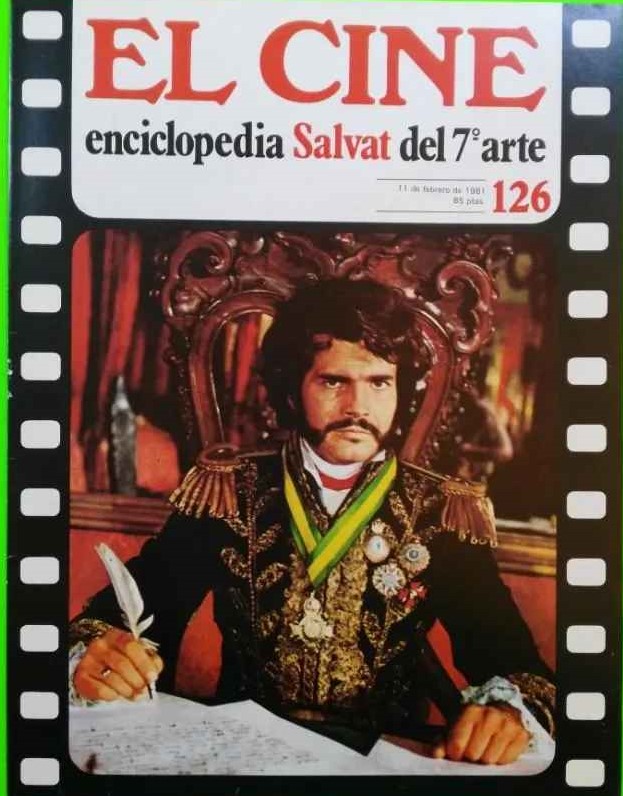 CINE | EL (Enciclopedia Salvat Del 7 Arte) magazine side cover Issue 126   1981