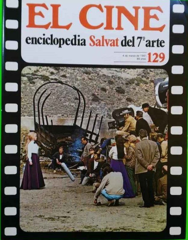 CINE | EL (Enciclopedia Salvat Del 7 Arte) magazine side cover Issue 129   1981