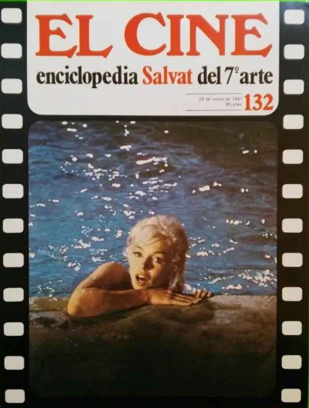 CINE | EL (Enciclopedia Salvat Del 7 Arte) magazine side cover Issue 132   1981