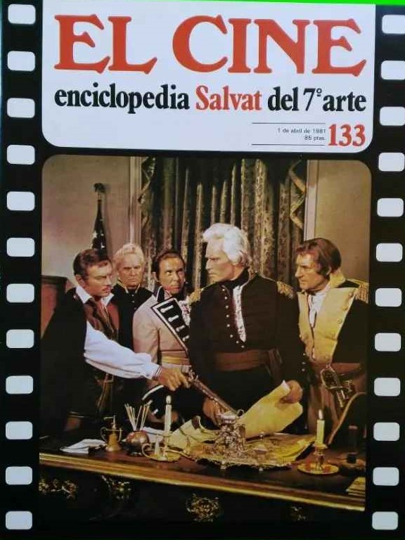 CINE | EL (Enciclopedia Salvat Del 7 Arte) magazine side cover Issue 133   1981