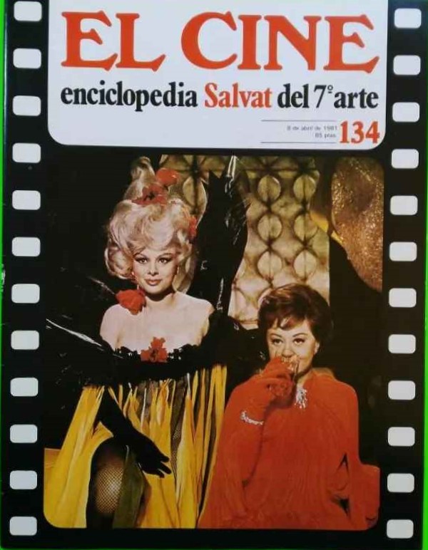 CINE | EL (Enciclopedia Salvat Del 7 Arte) magazine side cover Issue 134   1981