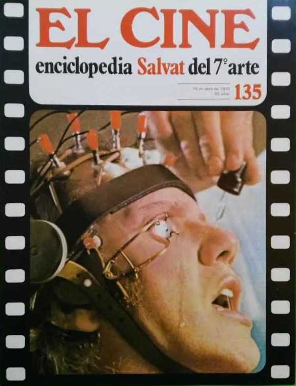 CINE | EL (Enciclopedia Salvat Del 7 Arte) magazine side cover Issue 135   1981