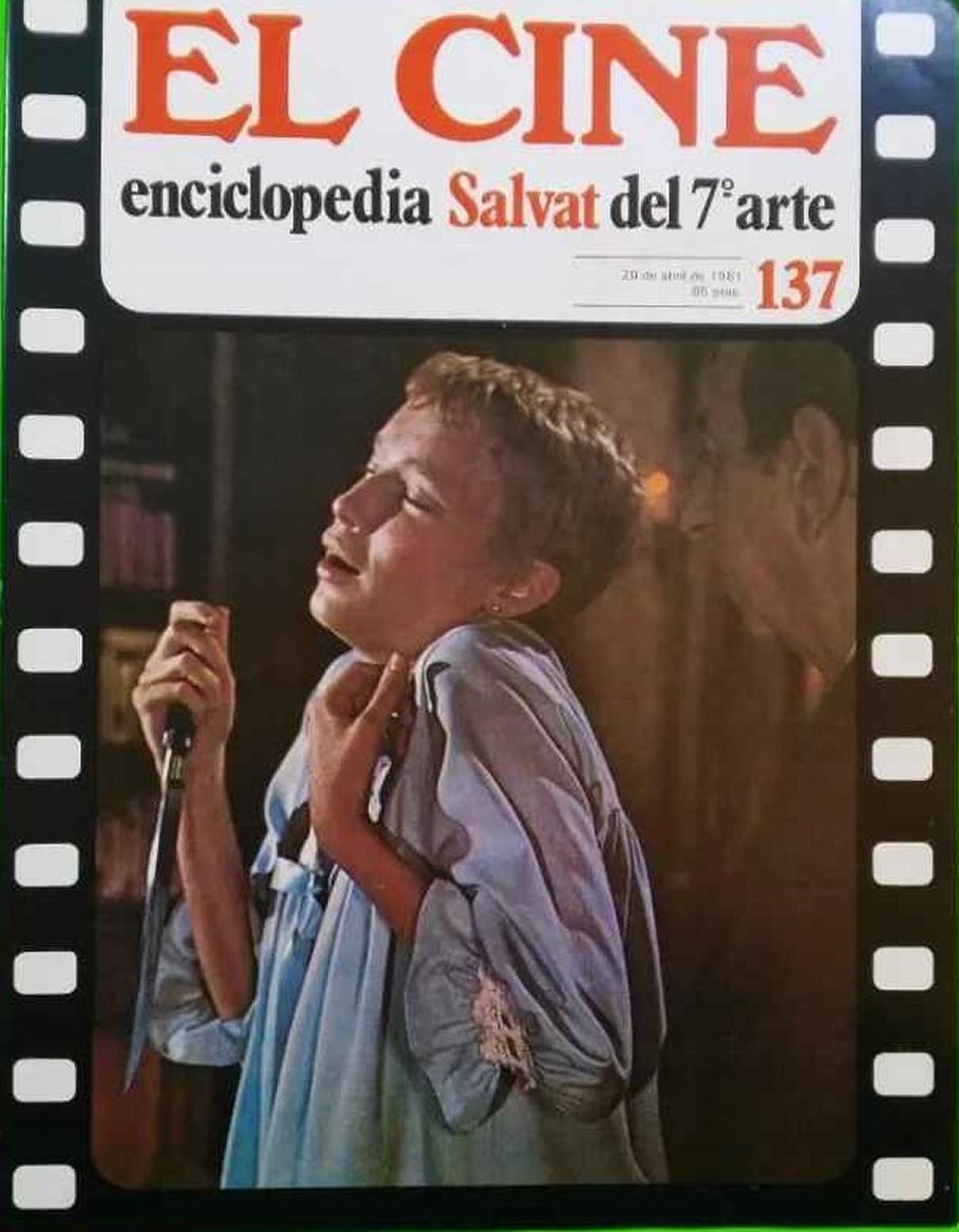 CINE | EL (Enciclopedia Salvat Del 7 Arte) magazine side cover Issue 137   1981