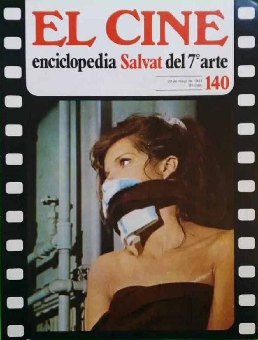 CINE | EL (Enciclopedia Salvat Del 7 Arte) magazine side cover Issue 140   1981