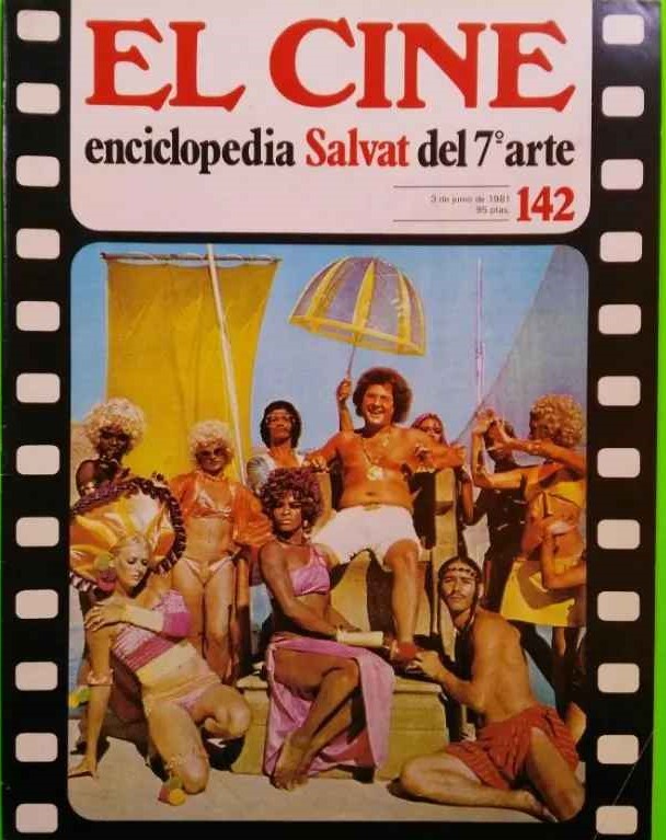 CINE | EL (Enciclopedia Salvat Del 7 Arte) magazine side cover Issue 142   1981
