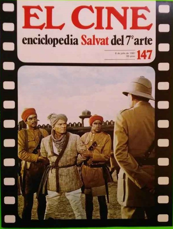 CINE | EL (Enciclopedia Salvat Del 7 Arte) magazine side cover Issue 147   1981