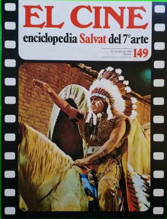 CINE | EL (Enciclopedia Salvat Del 7 Arte) magazine side cover Issue 149   1981