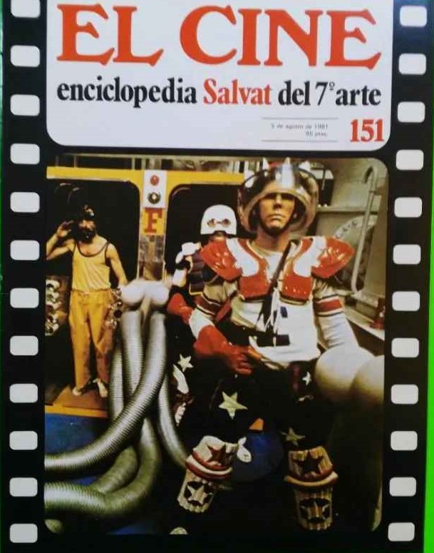 CINE | EL (Enciclopedia Salvat Del 7 Arte) magazine side cover Issue 151   1981