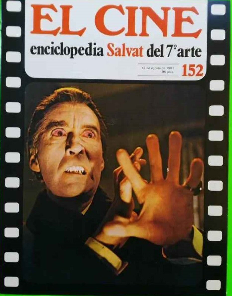 CINE | EL (Enciclopedia Salvat Del 7 Arte) magazine side cover Issue 152   1981