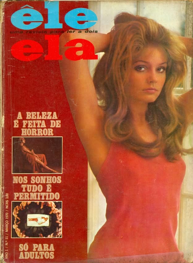ELE ELA magazine side cover Issue 11  March 1970