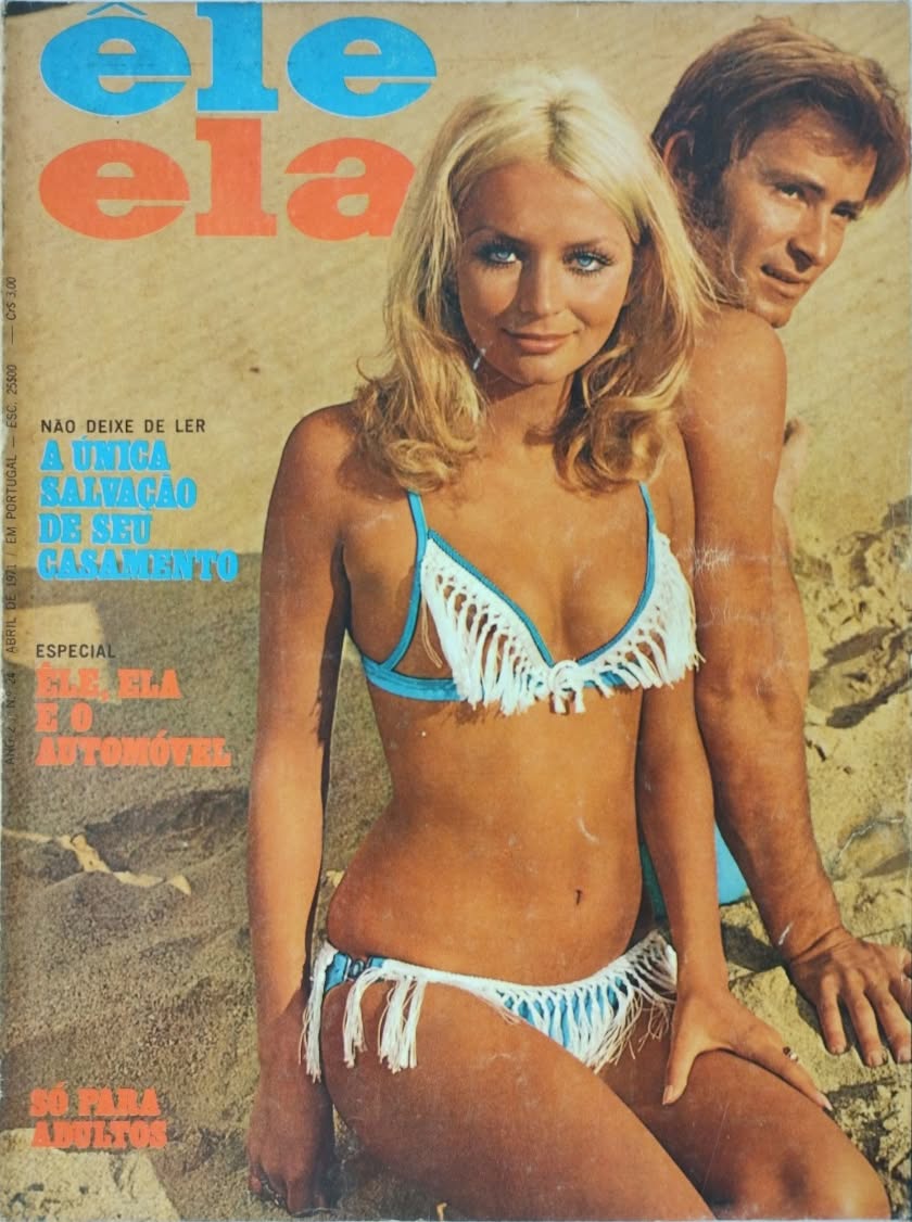ELE ELA magazine side cover Issue 24  April 1971