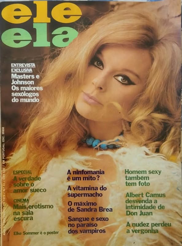 ELE ELA magazine side cover Issue 44  December 1972