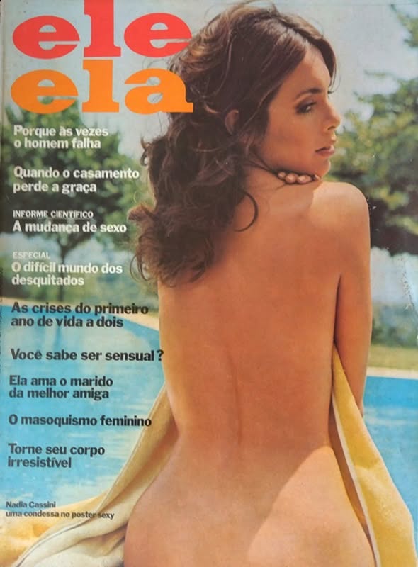 ELE ELA magazine side cover Issue 45  January 1973
