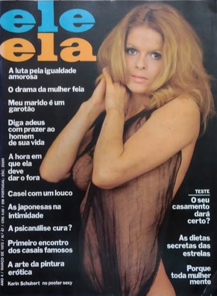 ELE ELA magazine side cover Issue 47  March 1973