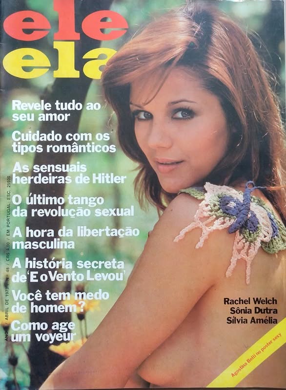 ELE ELA magazine side cover Issue 48  April 1973