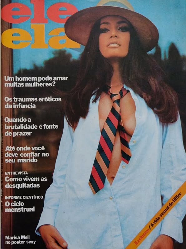 ELE ELA magazine side cover Issue 52  August 1973