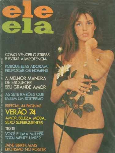 ELE ELA magazine side cover Issue 54  October 1973