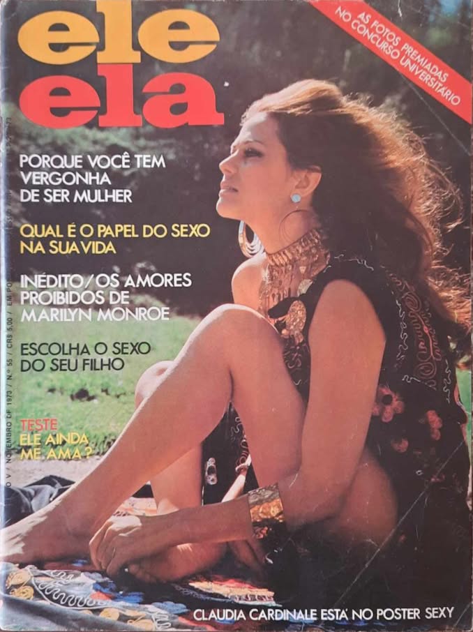 ELE ELA magazine side cover Issue 55  November 1973
