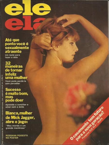 ELE ELA magazine side cover Issue 58  February 1974