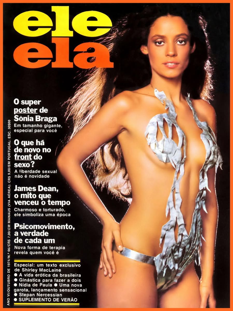 ELE ELA magazine side cover Issue 66  October 1974