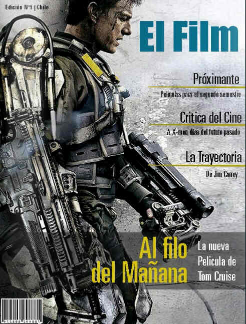 EL FILM (2014) magazine side cover Issue 1 June 2014